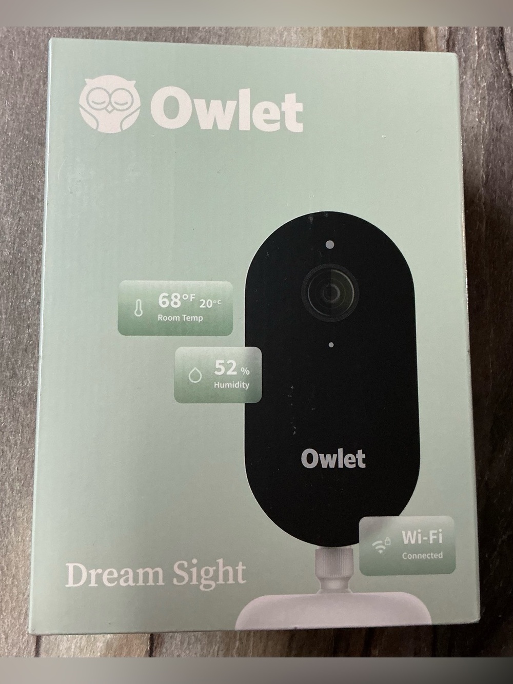 Owlet DreOwlet Dream Sight Wi-Fi Connected Room Temperature and Humidity Monitor